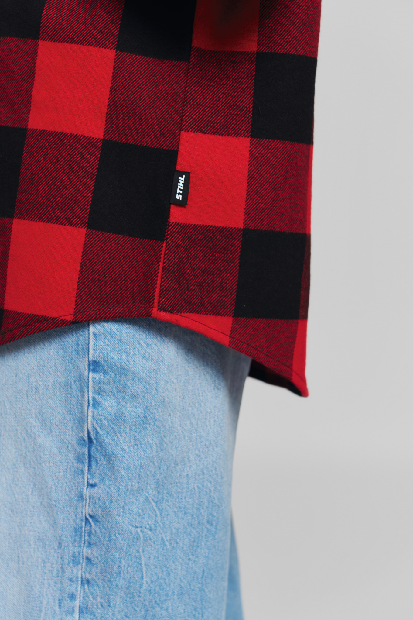 Chemise PLAID RED BLACK Unisexe