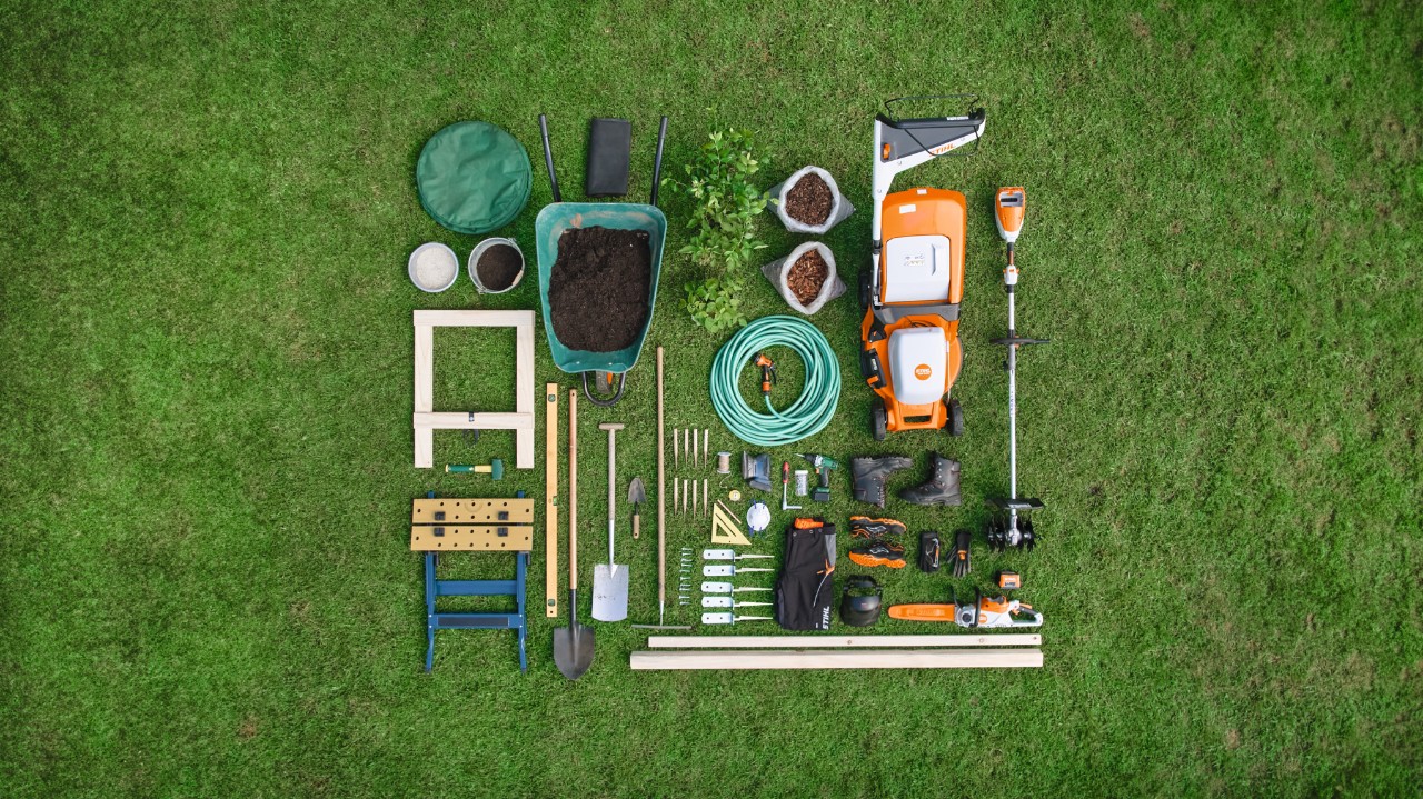 Outils et équipements pour créer des allées dans un jardin