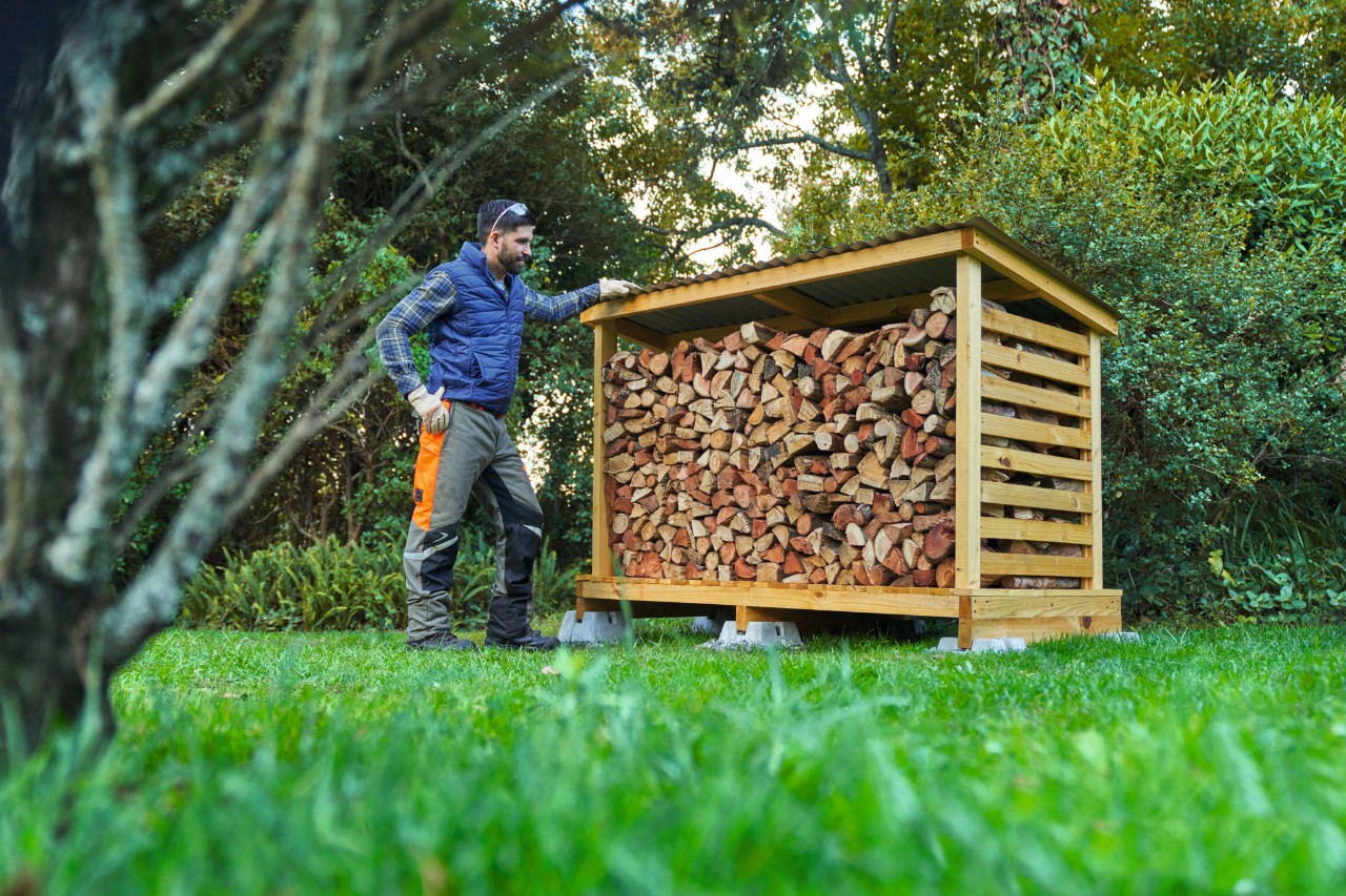 Stocker du bois de chauffage
